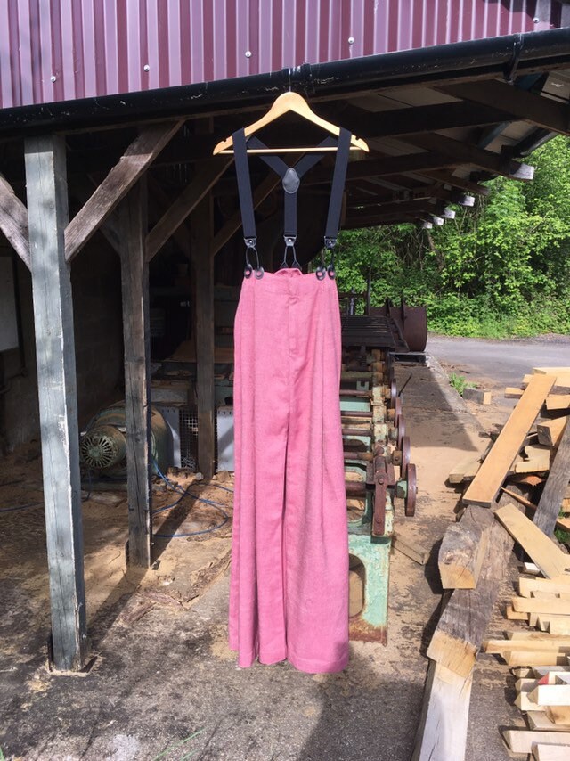 Image of " Waist Pink High Trousers