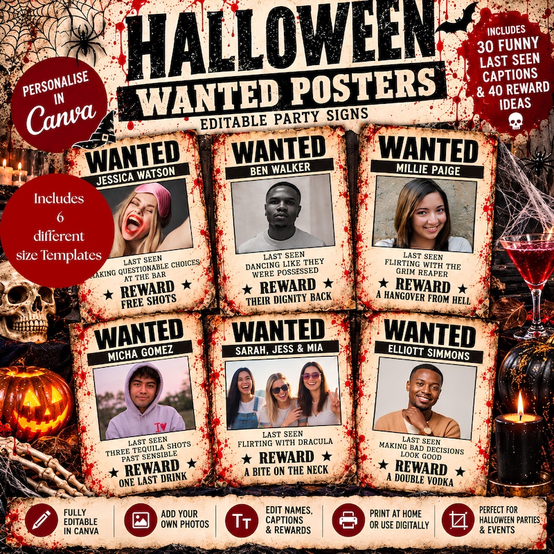 Wanted Flyer Examples Wanted Poster Ideas - Etsy