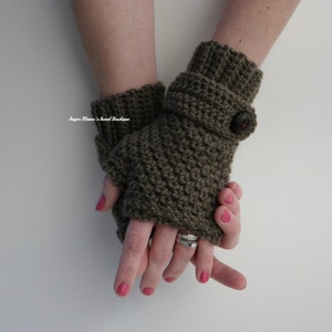 INSTANT Download Sophie Fingerless Gloves CROCHET PATTERN Pdf File Teen/Adult Permission to sell finished item image 3