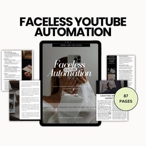 Online business bundle mockup with faceless digital marketing playbooks for scaling social media and earning passive income