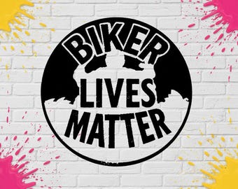 Vinilo adhesivo "Moteros Lives Matter" para coches, camiones, motocicletas, cajas de herramientas, escaparates, etc.