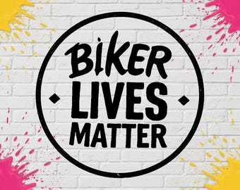 Vinilo adhesivo "Moteros Lives Matter" para coches, camiones, motocicletas, cajas de herramientas, escaparates, etc.