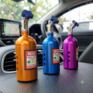 Clip per bocchetta di ventilazione per deodorante per auto NOS, accessorio per auto stile racing con fragranze, idea regalo.