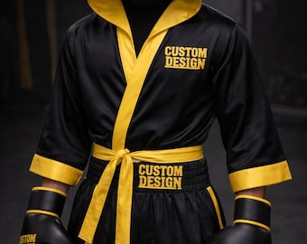 カスタムボクシングローブ、ショーツ、グローブセット｜マルチカラーサテンファイトギア