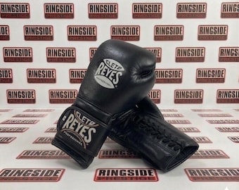 クレト・レイエス レザーボクシンググローブ | プロ仕様のレースアップトレーニングギア – アメリカ国内配送