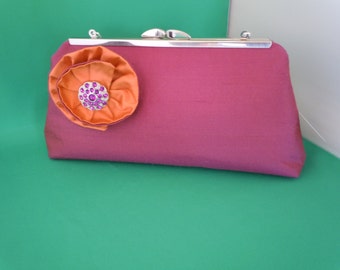 Plum Wedding Clutch, Plum Mother of the Bride Clutch, Plum Bridesmaids Clutch, Plum Wedding Bag, Plum Wedding Purse