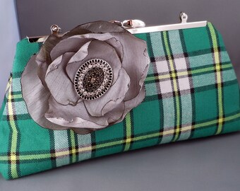 Cape Breton Tartan Clutch, Cape Breton Wedding Clutch, Cape Breton Tartan Handbag