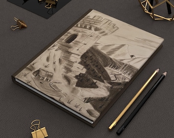 Medieval Castle Landscape Journal | Hardcover Matte