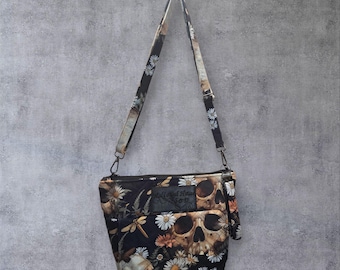 Death & Daisy Quilted Crossbody