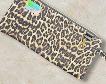Leopard Clutch Handbag