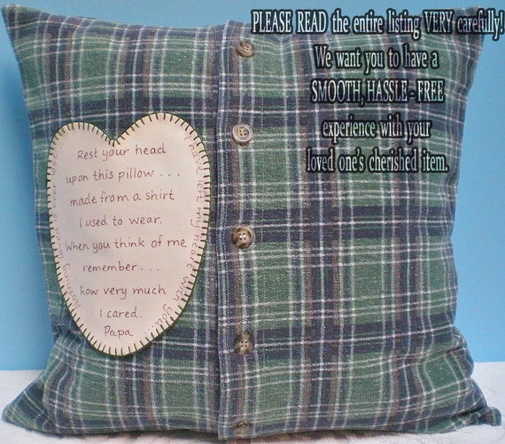 using pillow t cover shirt Shirt Memory of Pillow From SLIPCOVER Etsy Made ONLY Man's using pillow t cover shirt Shirt Memory of Pillow From SLIPCOVER Etsy Made ONLY Man's
