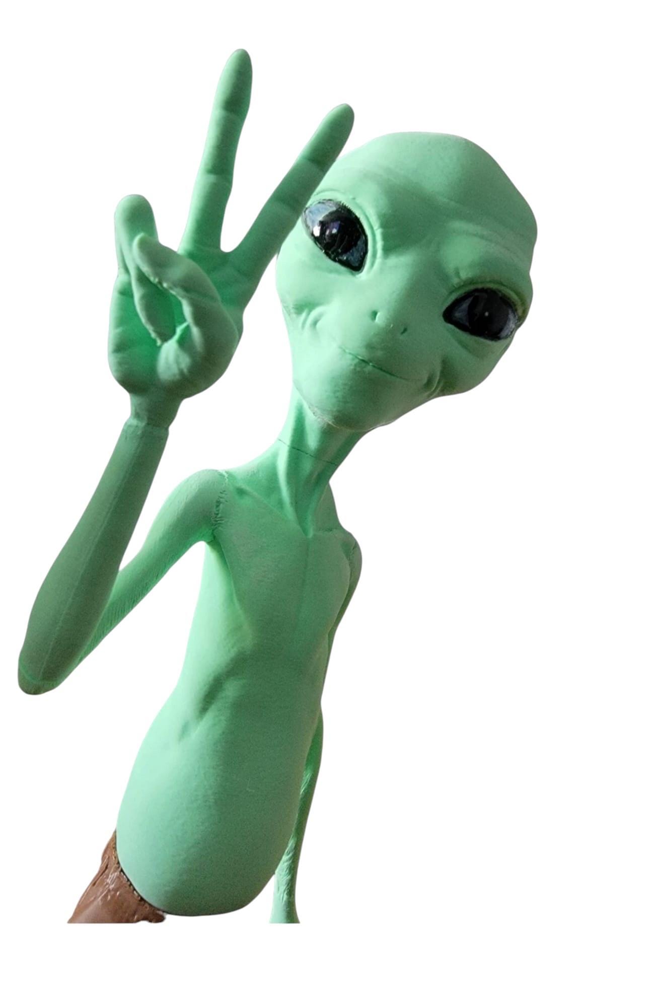 Paul the Alien Garage Kit Figure Collectable Statue Handmade 70CM PEACE ...