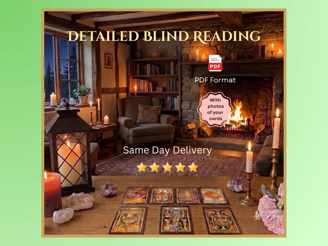 Blind Tarot Reading • No Questions Needed • Personalised PDF ...