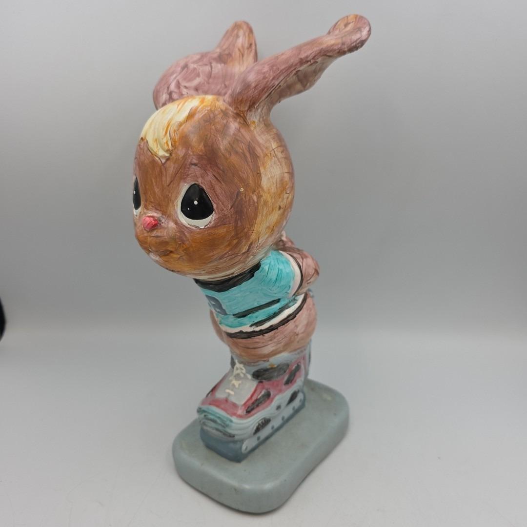 2003 Sam B. Precious Moments Paper Mache Rabbit 12