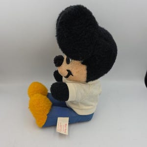 Vintage Mickey Mouse Plush Toy Stuffed Animal 16" Walt Disney Micky Mouse Club image 4