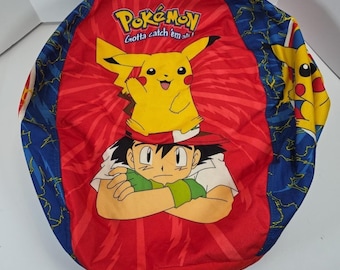 SUPER RARE!!! 90s/Y2K Pokemon x Pikachu Catch Them All Beanbag Chair for Kids