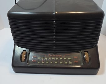 1948 Firestone 4-A-12 „The Narrator”, powojenny, radio lampowe, detrola, antyk