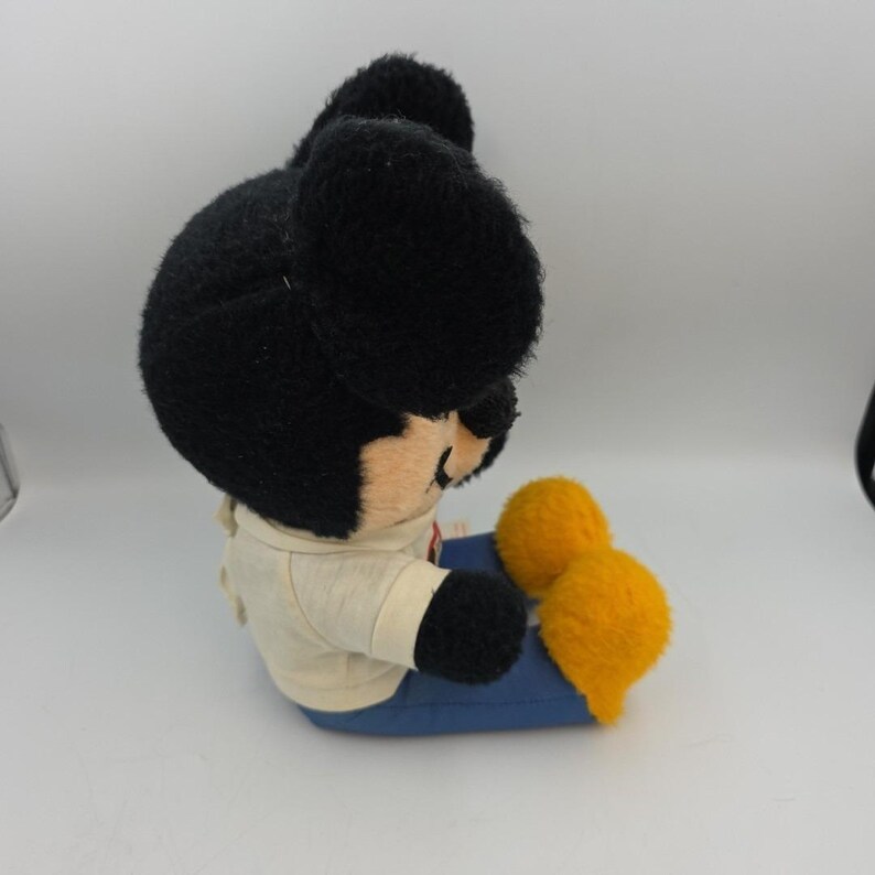 Vintage Mickey Mouse Plush Toy Stuffed Animal 16" Walt Disney Micky Mouse Club image 6