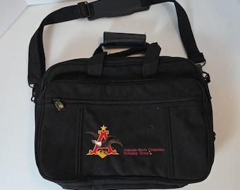 Vintage Anheuser Busch Laptop Case Shoulder Bag Travel Pro Bag