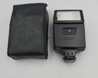 Flash Mamiyalite Ze japonés vintage para cámara - Raro - Sin probar