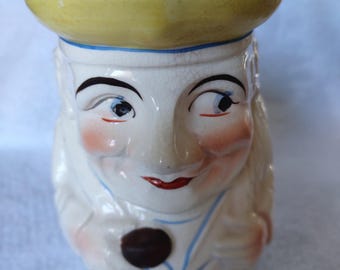 Vintage Erphila  Czechoslovakia Whimsical Toby Jug