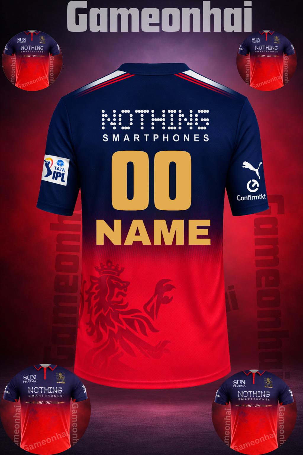 Royal challengers bangalore jersey - Etsy 日本
