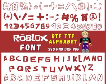 Carattere Roblox SVG, Alfabeto per videogiochi SVG, Carattere a lettere maiuscole, Carattere per bambini OTF TTF, Lettera gamer PNG, File di taglio Cricut, Pacchetto vettoriale di videogiochi