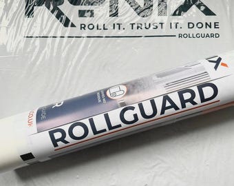 Rynix RollGuard Adhesive Carpet Protector 600mm x 50m – Tear-Resistant Non-Slip Floor and Stair Protection for DIY Builders