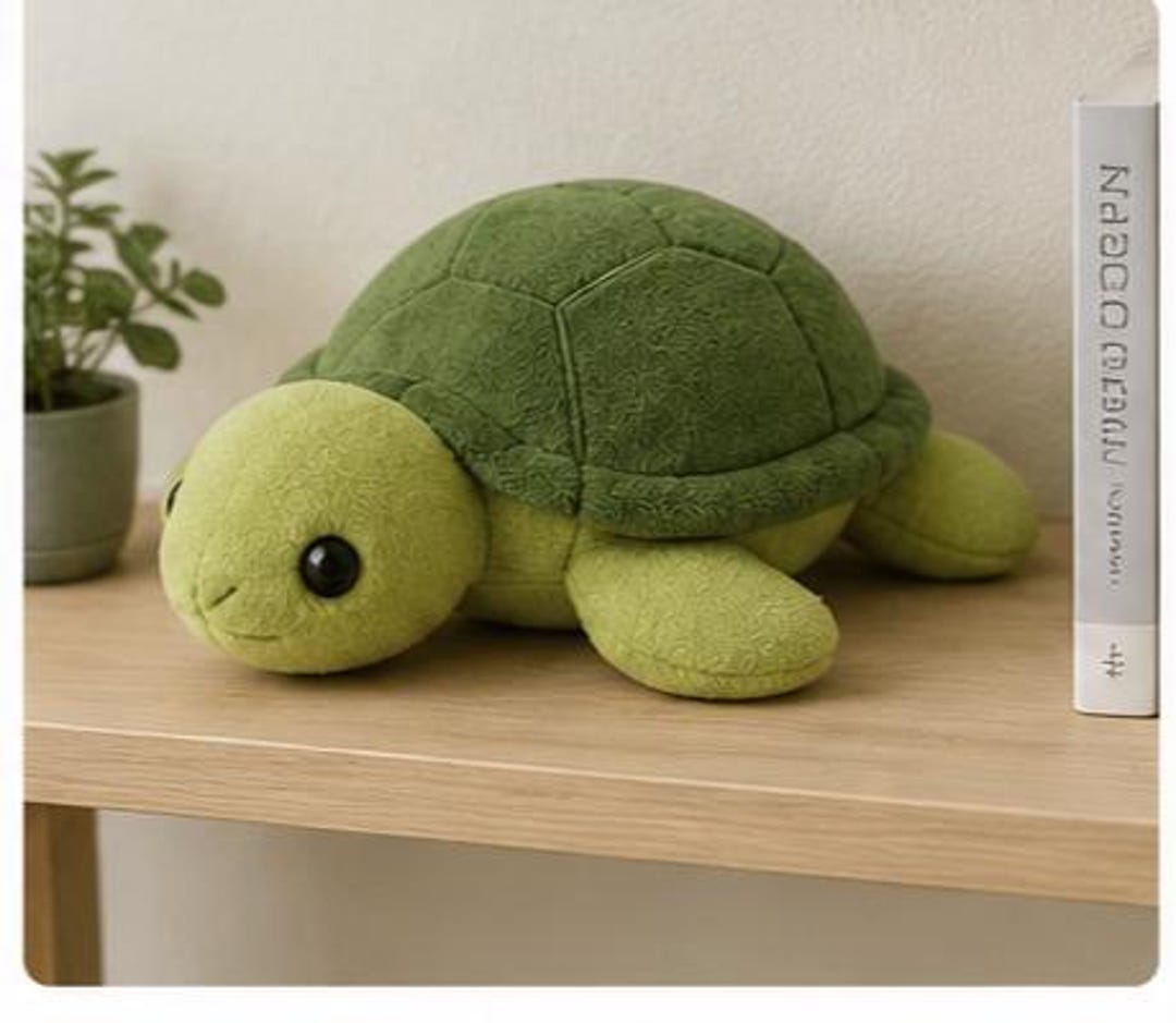 Plush Turtle Sewing Pattern PDF | Stuffed Turtle Plush Pattern | Turtle ...