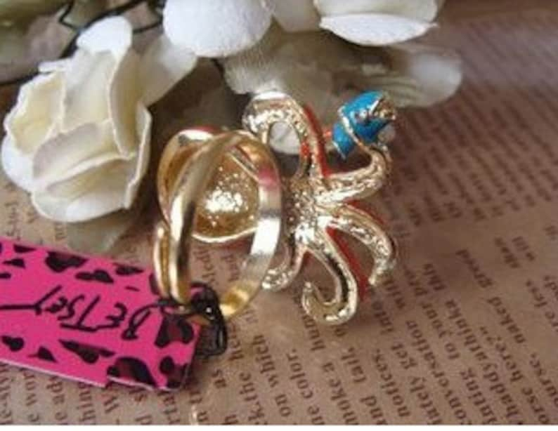 Princess Octopus Ring image 3