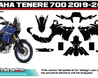 SZABLON YAMAHA TENERE 700 2019-2024
