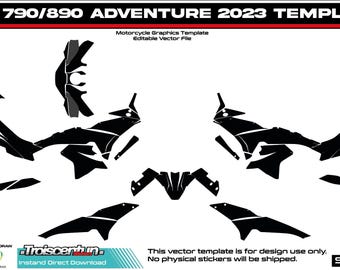 SZABLON KTM 790/890 ADVENTURE 2023