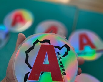 Naklejka holograficzna Nürburging A
