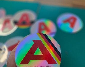 Naklejka holograficzna Audi A