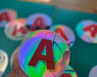 Naklejka holograficzna Renault A