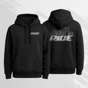 Sudadera con capucha para motociclistas, ideal para los fans de la HD Dyna Switchback FLD 2012-2016.