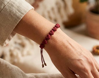Crochet Heart Bracelet Pattern PDF| Instant Download PDF