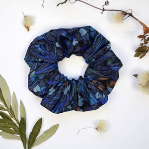 Liberty Print Scrunchie, Cotton Scrunchie, Liberty Of London Vintage Fabric Silk Cotton Mix