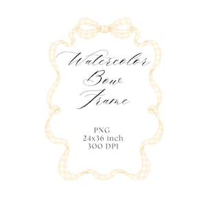 Gold Kokette Rahmen PNG, Aquarell Blumenrand Clipart, Vintage Hochzeitseinladung Rahmen, Eleganter Bogen Rahmen, digitaler Download
