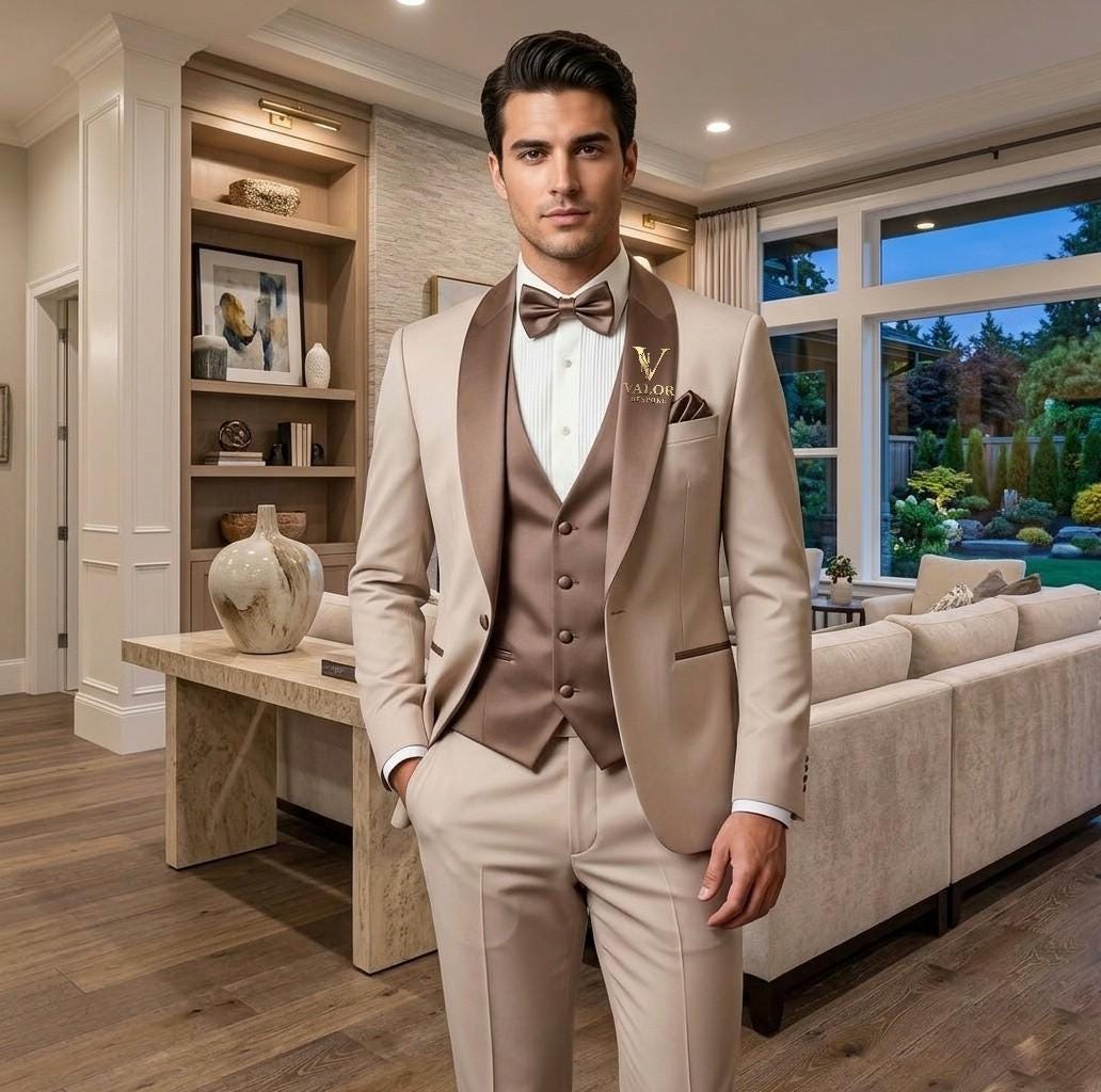 Champagne suit - Etsy 日本