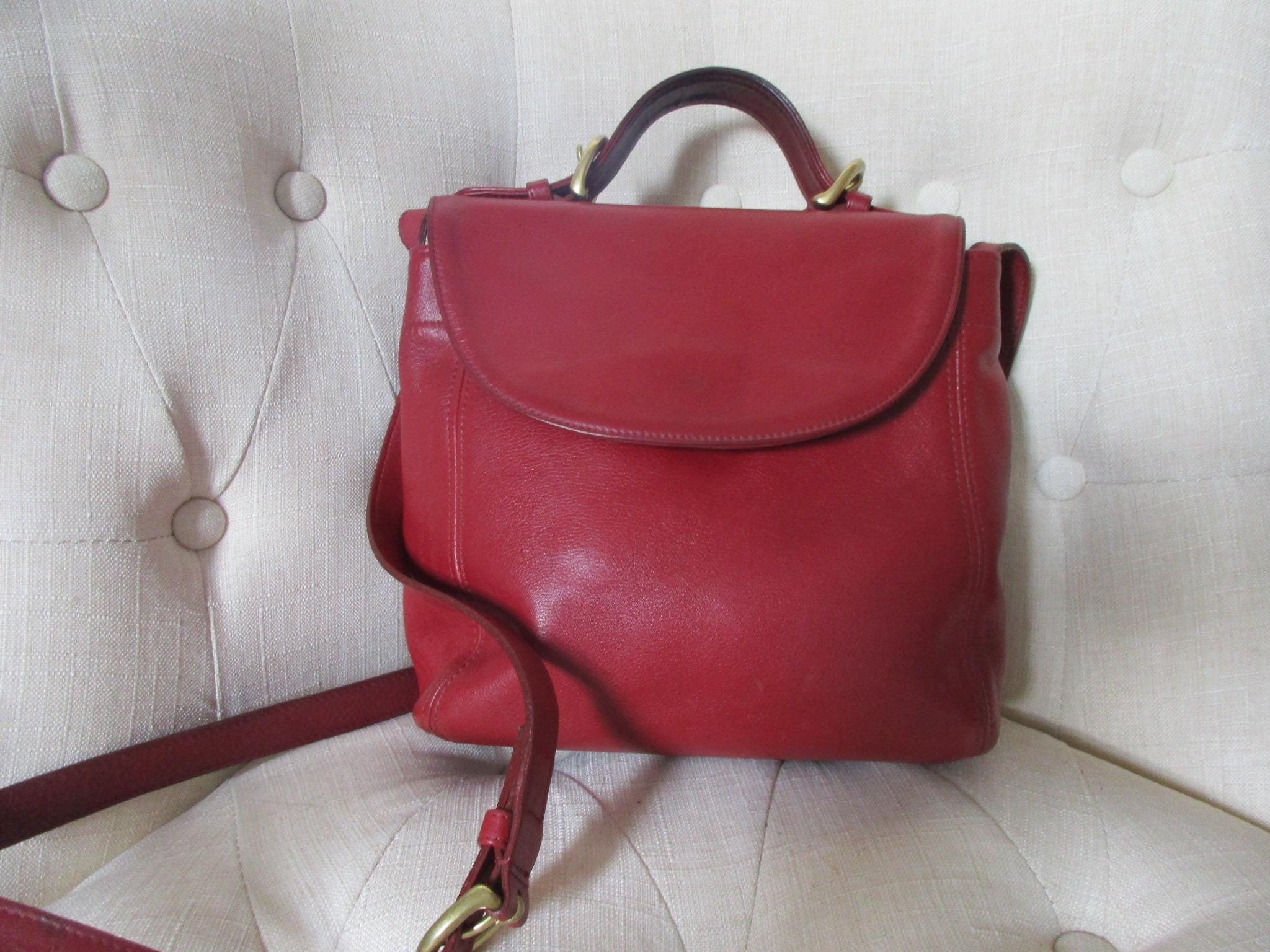 Coach Soho Bag Red - Etsy
