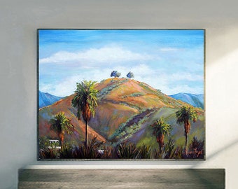 Two Trees Ventura prints on fine art paper, gallery wrap canvas and gallery wrap canvas in float frameVentura City Art, Landscape prints