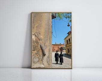 Kazimierz Krakow Print, Jewish Quarter Wall Art, Travel Photography (Digital Download)