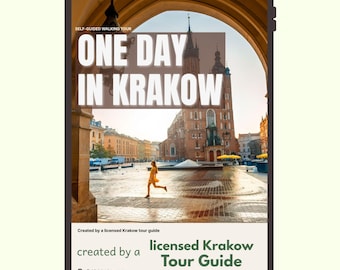 One Day Krakow Itinerary – Self-Guided Walking Tour Map (PDF Guide)