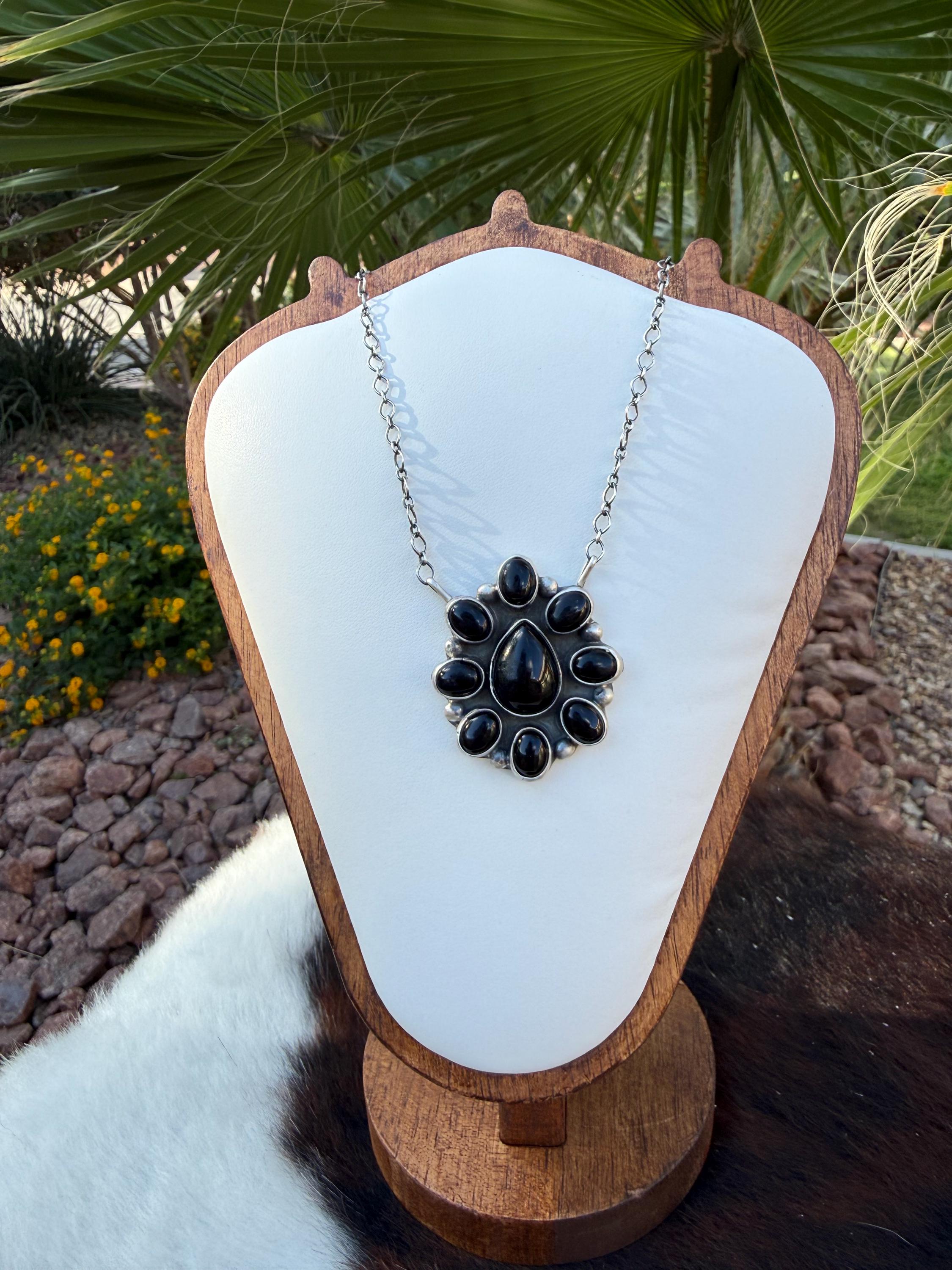 ヴィンテージ NAVAJO Ella Peter ターコイズ ネックレス