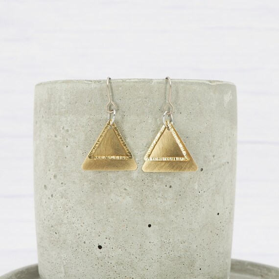 Brass earrings hypoallergenic online
