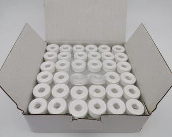 Prewound Bobbin, Plastic Sided, Size L, Style L, SA155, Size 9.4, 144pcs per box