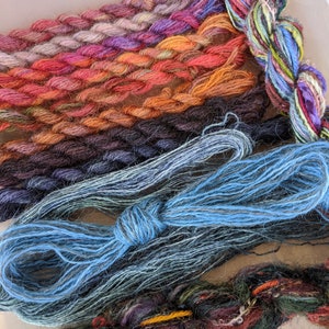 Hope Jacare Creative Textiles Hand dyed Silk Chiffon approx 35 x 170 cm nuno felt SCh16