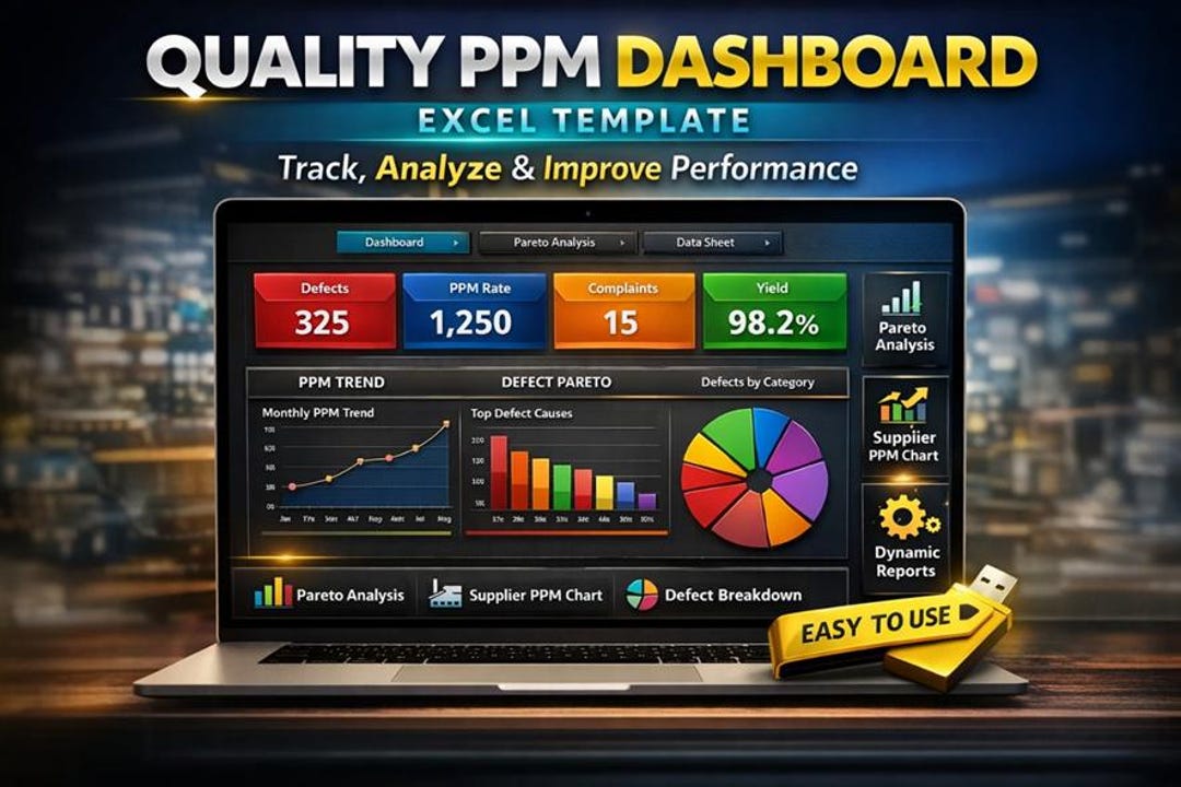 quality-ppm-dashboard-excel-template-manufacturing-kpi-tracker-six