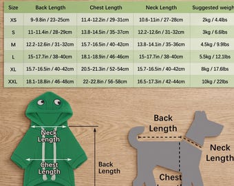 Sudadera con capucha de rana Kawaii para mascotas: lindo disfraz de rana verde para gatos y perros pequeños. Ropa cálida de felpa suave para mascotas en otoño e invierno. Divertida mascota.